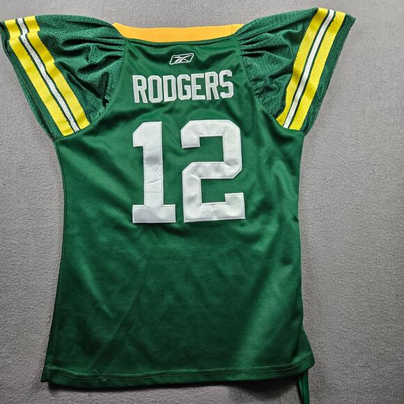 Greenbay Packers Jersey Womens M Reebok Rodgers - Picture 8 of 11